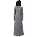 A-line inner abaya with a complementary Hijab-Grey A-line inner abaya with a complementary Hijab-Grey